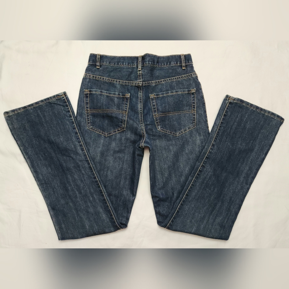 The Children's Place Boy's Bootcut Slim Adjustable Waist Jeans Size 16 Slim NWT - Picture 5 of 5